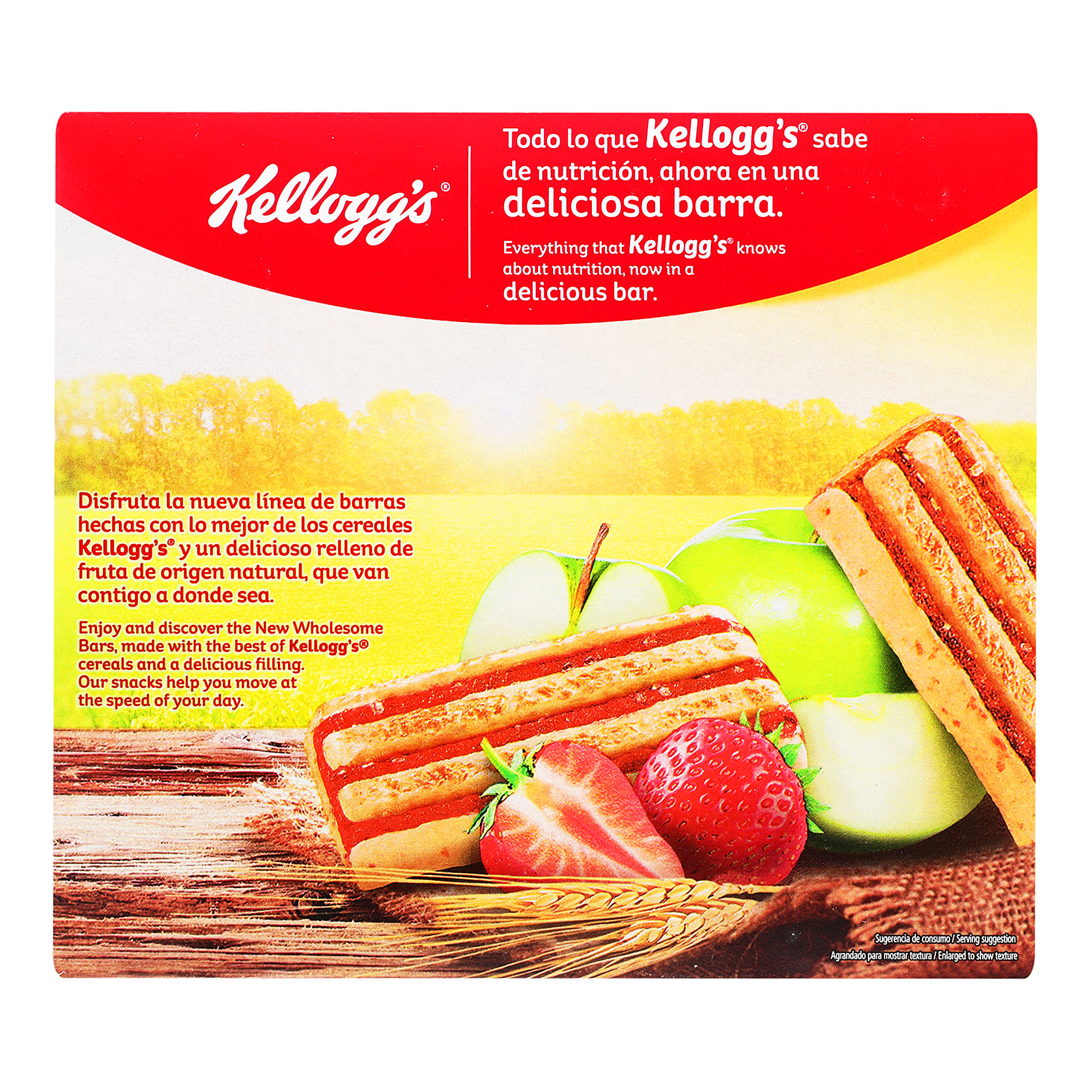 Barra Nutri Grain Frutela Manzana Kelloggs 222 5785