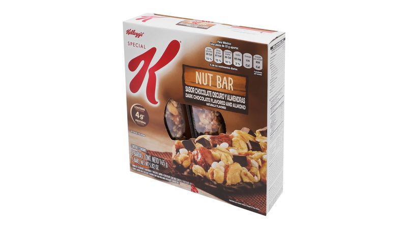 Barras de Cereal Kellogg's Special K Nut Bar Chocolate Oscuro 15