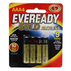 Pilas  Aaa Bp4  Eveready Gold   4.0 - Pza