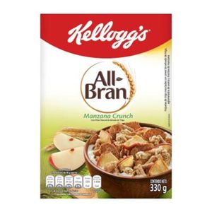 All Bran   Manzana Crunch  Kelloggs  330.0 - Gr