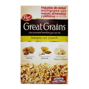 Cereal  Banana Nut Crunch  Post  439.0 - Gr
