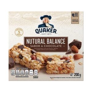 Barra   Natural Balance Chocolate  Quaker  200.0 - Gr