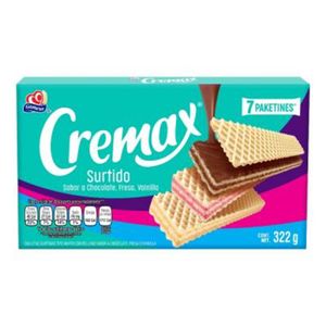 Cremax De Nieve  Surtido  Gamesa  322.0 - Gr