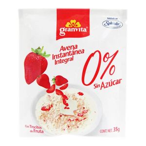 Avena Inst  Fresa 0% Azucar  Granvita  35.0 - Gr