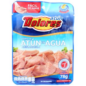 Atún   En Agua Pouch  Dolores  78.0 - Gr