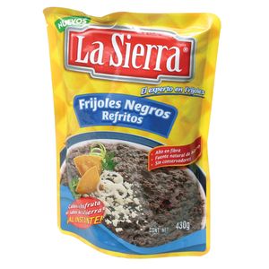 Frijol Refrito  Negros  La Sierra  430.0 - Gr