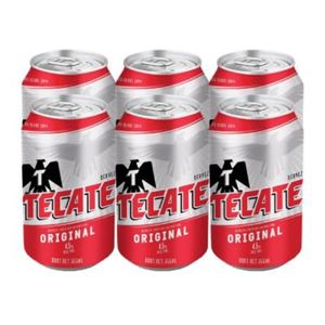 Cerveza Lata  Regular   Tecate  6.0 - Pack