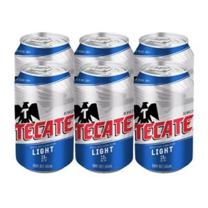 Cerveza Lata  Light  Tecate  6.0 - Pack