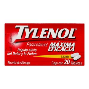 Caplets  500 Mg.  Tylenol  20.0 - Tab