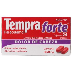 Forte  650 Mg.  Tempra  24.0 - Grag