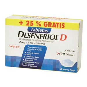 Oferta  25% Gratis  Desenfriol  24.0 - Tab