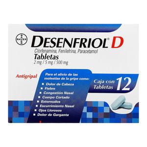 Antigripal  Adulto  Desenfriol  12.0 - Tab