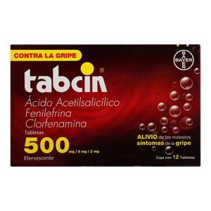 Rojo  500 Mg.  Tabcin  12.0 - Tab