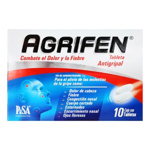 Antigripal  Adulto  Agrifen  10.0 - Tab