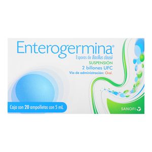 Bacillus  Clausii  Enterogermina  20.0 - Caja