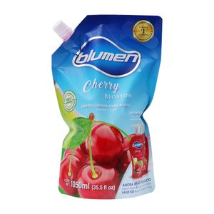 Jabon Liquido  Antibacterial Cherry Refil  Blumen  1050.0 -