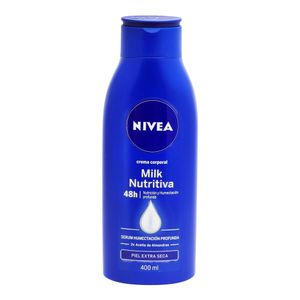 Crema Corporal  Milk Nut Piel Extra Seca  Nivea  400.0 - Ml