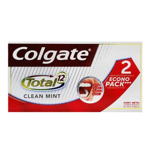 Crema Dental  Total 12 C Mint 100Ml C/U  Colgate  2.0 - Pza
