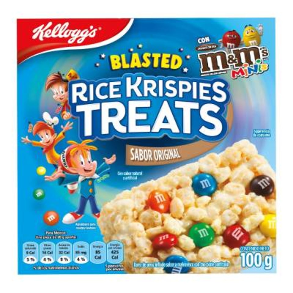 Barras De Henry Con Rice Krispies