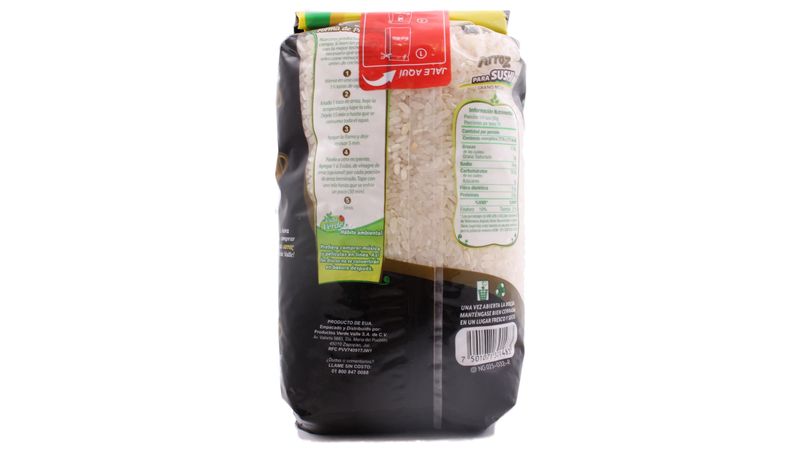 Arroz para Sushi Verde Valle 900g - Justo Súper a Domicilio