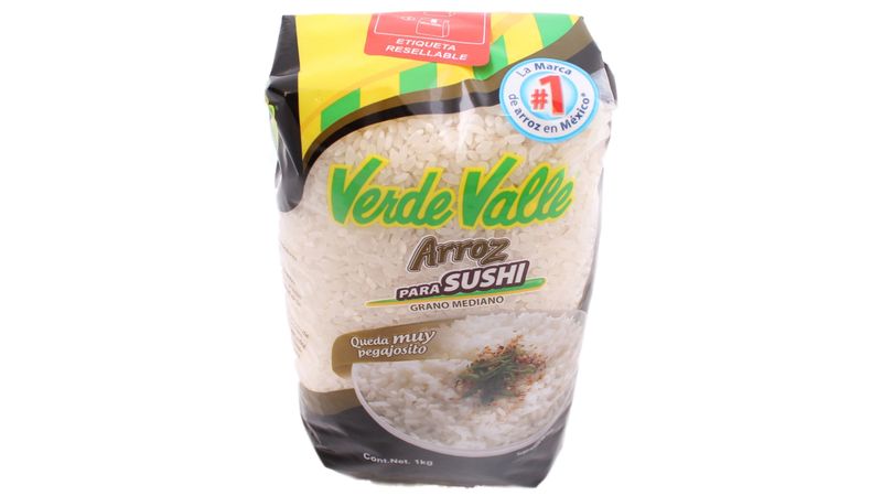 Arroz Verde Valle para sushi 1 kg