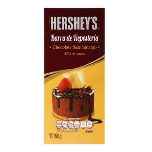 Bakery Bar Semi Sweet  Chocolate  Hersheys  150.0 - Gr