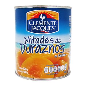 Durazno  En Mitades  Clemente Jac  820.0 - Gr