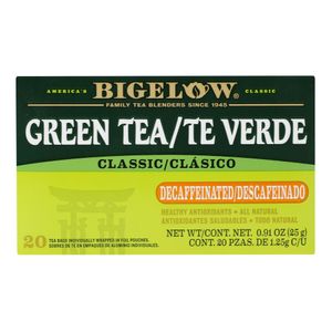 Te  Verde Descafeinado  Bigelow  20.0 - Sob