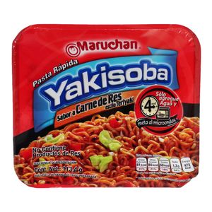 Sopa Yakisoba  Teriyaki Flavor  Maruchan  113.4 - Gr