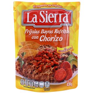 Frijoles Refritos  Chorizo Pouch  La Sierra  430.0 - Gr