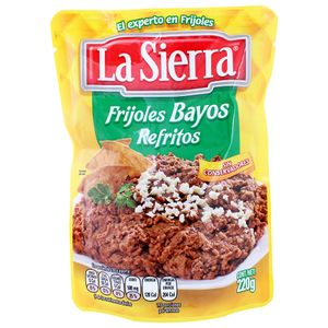 Frijoles Bayos  Refritos  La Sierra  220.0 - Gr