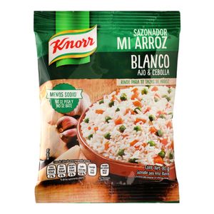 Sazonador  Mi Arroz Ajo Y Cebolla  Knorr  80.0 - Gr