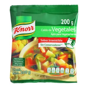 Consome  Caldo De Vegetales  Knorr  200.0 - Gr