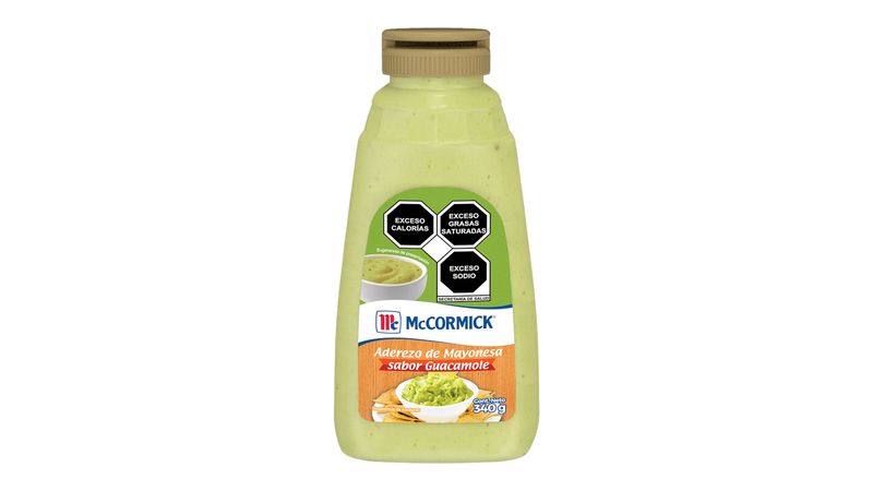 Mayonesa Sabor Guacamole Mccormick 340.0 - Gr