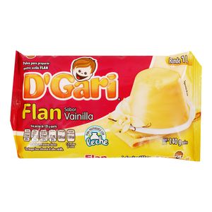 Flan  Vainilla  Dgari  140.0 - Gr