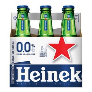 Cerveza  Botella 0.0% Alc  Heineken  6.0 - Pack