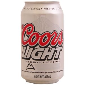 Cerveza Lata  Light  Coors  6.0 - Pack