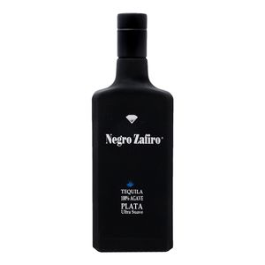 Tequila Plata  Ultra Suave  Negro Zafiro  750.0 - Ml