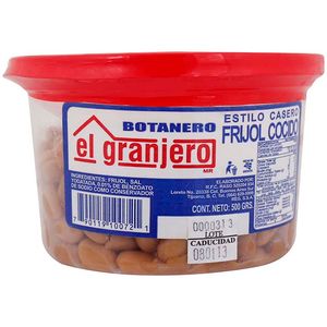 Frijoles   Cocidos  El Granjero  500.0 - Gr