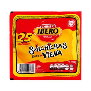 Salchicha  Viena     Iberomex  800.0 - Gr