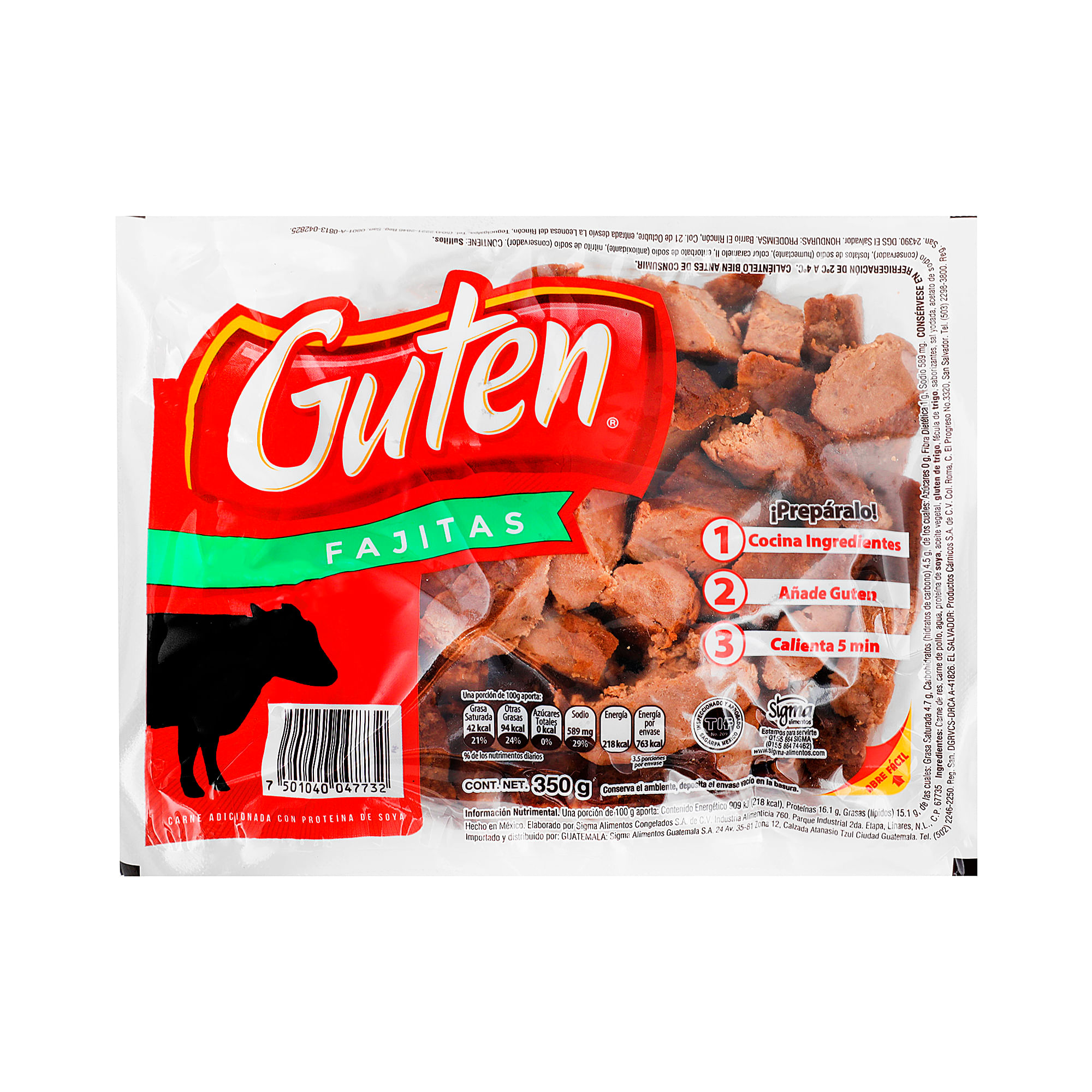 Carne Fajitas Guten  - Gr