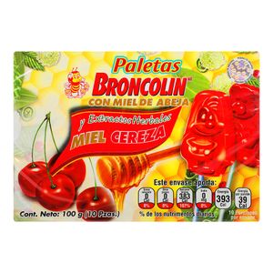 Miel  Cereza  Broncolin  10.0 - Paleta