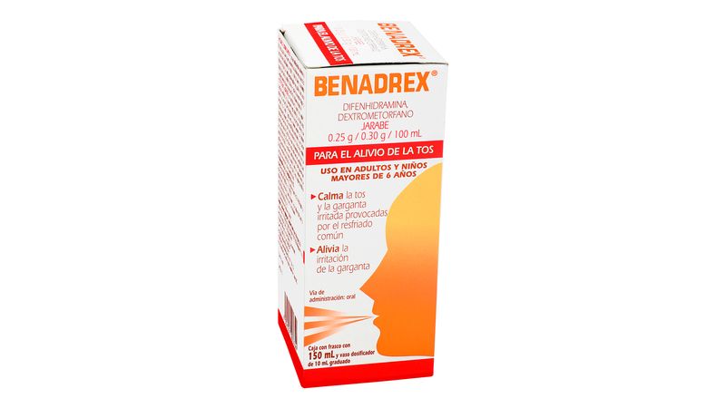 Benadrex Alivio De La Tos Jarabe 150 ml