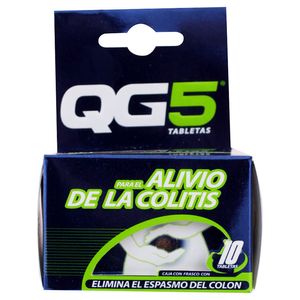 Qg5  Alivio De La Colitis  Genomma Lab  10.0 - Tab