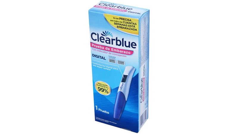Prueba de embarazo Clearblue digital 1 pza