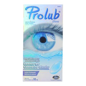 Gotas Lubricantes  Lentes De Contacto  Prolub  10.0 - Ml