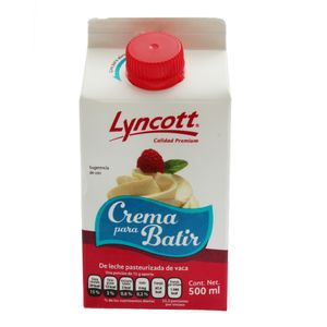 Crema  Dulce  Lyncott  500.0 - Ml
