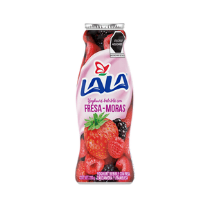 Yoghurt  Bebible Fresa Mora  Lala  220.0 - Gr