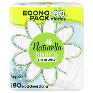 Liners Diarios  Unscented  Naturella  90.0 - Pza