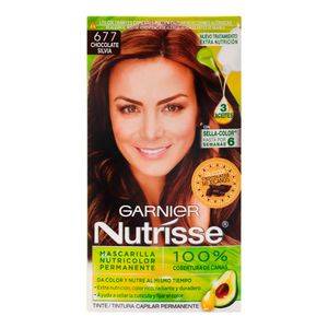 Tinte P/Cabello  Chocolate Silvia 677  Nutrisse  1.0 - Pza